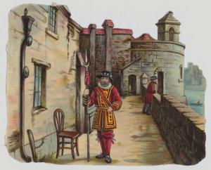 Besuch des Tower of London, viktorianischer Ausschnitt