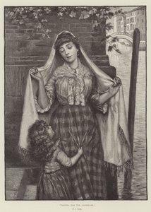 Warten auf den Gondoliere von English School
