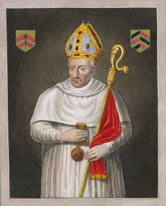 Walter de Merton (gest. 1277), nach einem Gemälde in der Bodleian Gallery von English School