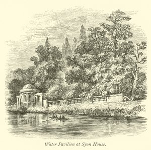 Wasserpavillon im Syon-Haus von English School