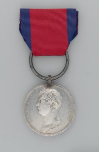 Waterloo-Medaille von English School