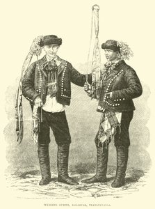 Hochzeitsgäste, Kolosvar, Transsilvanien