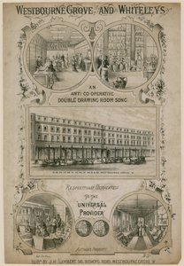 Westbourne Grove und Whiteleys von English School