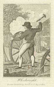 Der Radmacher (Gravur) von English School