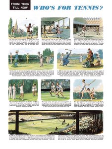Wer spielt Tennis? von English School