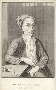 William Dewell, hingerichtet im November 1740