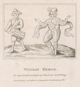 William Kempe, der ursprüngliche Darsteller von Dogberry in Viel Lärm um nichts