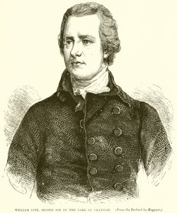William Pitt, zweiter Sohn des Earl of Chatham von English School