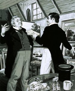 William Turner tauschte einige seiner Gemälde gegen eine Handvoll Noten ein