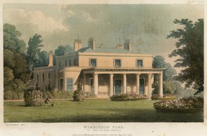 Wimbledon Park, der Sitz von Earl Spencer von English School