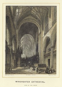 Kathedrale von Winchester, Blick auf den Chor von English School