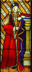 Fenster Ew, Darstellung von Heinrich VII.
