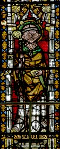 Fenster N3 mit St. Aegidius von English School