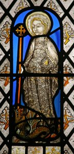 Fenster Na mit Darstellung von St. Margareta