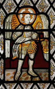 Fenster Na mit Darstellung von St. Michael