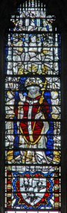 Fenster c18, Erzbischof darstellend von English School