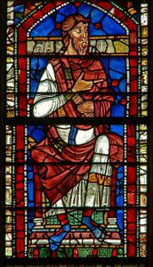 Fenster mit einer genealogischen Figur: Aminadab