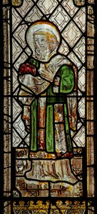 Fenster s4, den Heiligen Stephanus darstellend