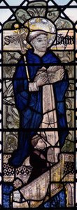 Fenster w4 zeigt St. Dominikus