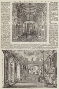 Windsor Castle, die Staatsgemächer von English School