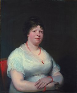 Frau mit Rosenquarzschmuck, ca. 1810-15 von English School