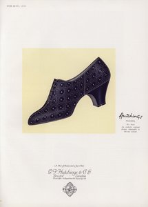 Damenschuhwerbung, 1930er Jahre