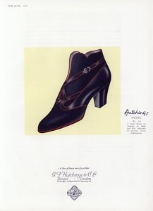 Damenschuhwerbung, 1930er Jahre