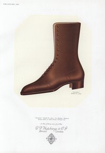 Damenschuhwerbung, 1930er Jahre von English School