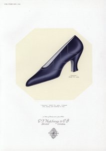 Damenschuhwerbung, 1930er Jahre