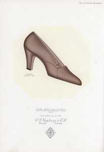Damenschuhwerbung, 1930er Jahre