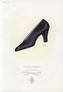 Damenschuhwerbung, 1930er Jahre