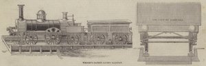 Wrights Patent-Sicherheitsbahn (Gravur)