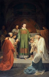 Almosen des heiligen Laurentius