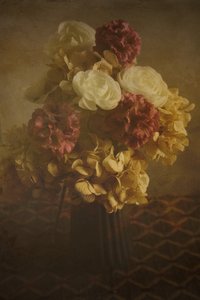 Vintage Blumenstrauß von Enrico Sottocorna