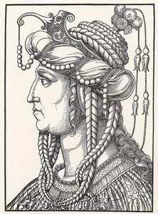 Porträt der Sultanin Roxelane von Erhard Schon