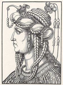 Porträt der Frau von Suleiman dem Prächtigen von Erhard Schon