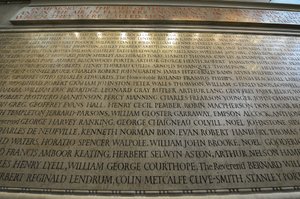 Denkmal für die Mitglieder des New College, Oxford, die im Ersten Weltkrieg ihr Leben verloren