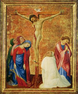 Kalvarienberg mit einem Kartäusermönch