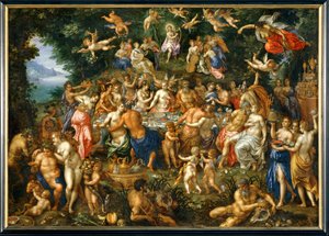 Die Hochzeit von Thetis und Peleus