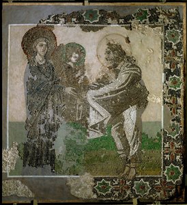 Darstellung im Tempel, aus der Apsis der Kalenderhane-Moschee von Erich Lessing