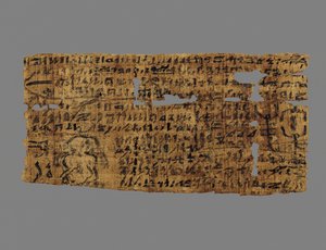 Talisman gegen Fieber, aus Deir el-Medineh, 20. Dynastie