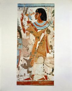 Der Hohepriester Userhet opfert ein Geflügel von Erich Lessing