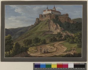 Ansicht von Schloss Forchtenstein in Ungarn von Erich Lessing