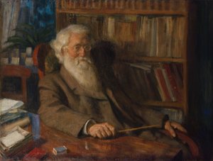 Professor Johan Ernst Welhaven Sars von Erik Theodor Werenskiold