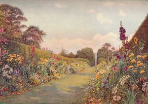 Die lange Grenze, Holme Lacy, 1903 von Ernest Arthur Rowe