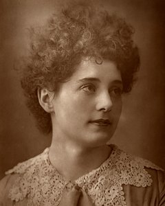 Blanche Horlock, britische Schauspielerin, 1887 von Ernest Barraud