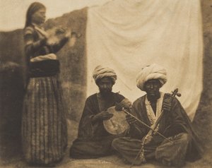 Ägyptische Musiker Rawabí und Almée, 20. Februar 1852