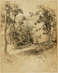 New York, Standort von Fort Washington, Blick auf Fort Lee