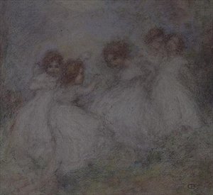 Fünf kleine Mädchen