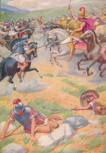 Die Rüstung von Pyrrhus war reicher und schöner als die seiner Soldaten von Ernest Dudley Heath